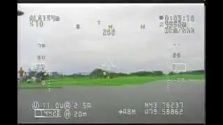 First FPV flight over new runway at HVRCF