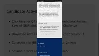 jee mains 2022 official answer keys out 😇 | Latest news #jeemains #jeemains2022 #answerkey #iitjee