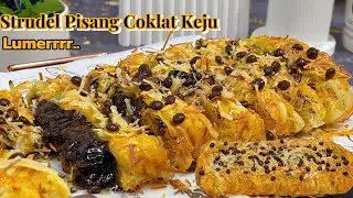 LUMERRRR..Strudel Pisang Coklat Keju bikin sendiri aja..