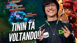 TINOWNS EST&Aacute; JOGANDO MUITA SOLOQ, ELE QUER O CBLOL 2026!