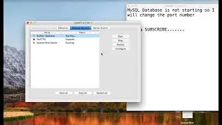 Fix XAMPP MySQL Database Server Not Starting on MacBook (macOS 2025)