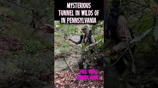 MYSTERIOUS 1839 TUNNEL in the wilds of Pennsylvania!
