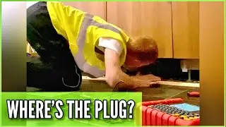PAT Testing - Fridge Plug Found Under Kitchen Cupboard