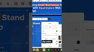 How to add a color block behind text on Squarespace (highlight)