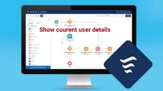 SCREEN FLOW 4 | SHOW CURRENT USER DETAILS