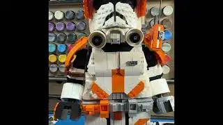 Not a Lego Commander Cody Helmet Collection  Mega fig
