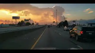 Another Beautiful Texas Sunset - Houston, I-45