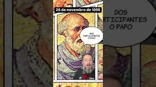 26 de novembro de 1095- Papa Urbano II convoca a primeira cruzada, para libertar Jerusal&eacute;m
