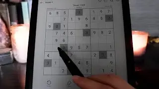 ASMR Solving Sudoku to Calm Your Mind ✍️