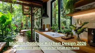 Top 10 Minimalist Small Kitchen Ideas 2026: Modern Outdoor Style for Compact Spaces