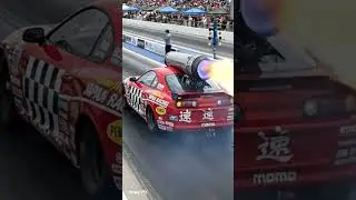Supra MK4 Jet Engine Drag RACE  #supra #dragrace #catrace #jdm