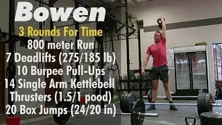 CrossFit Hero Workout - Bowen