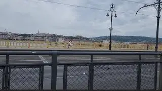 We are walking on the brige//budapest bridge//mixvlog
