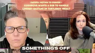 Farwell motion to dismiss + Cosgrove wants a sub to handle Lindsey Gaitani in Turtleboy trial?