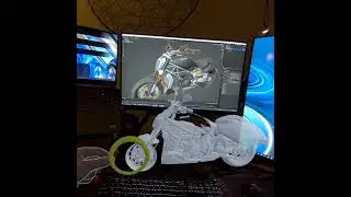 #Caddy app and #Meta quest 3 #motorcycle  #ue5pro #3dvisualization #unrealengine5 #AR #ducati