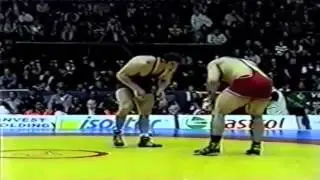 2001 Senior World Championships  130 kg Abbas Jadidi IRI vs  Artur Taymazov UZB