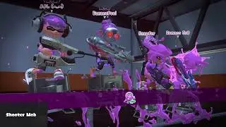 Three Random Splatfest Turf Wars. Nothing special... just Turf with fluorescent ink!