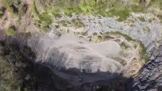 Crook Peak Mendip&rsquo;s Winscombe Quarry Drone footage DJI Mini 2 | 4K