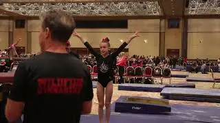 Hazel Brown 1st Vault 9.625 Vegas Cup 2026 Wildfire Gymnast Level 4