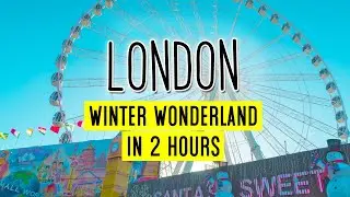 Winter Wonderland London in 2 hours #shorts