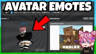 HOW TO SET AVATAR EMOTES ON YOUR PROFILE | ROBLOX