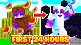 MY FIRST 24 HOURS ON MINECRAFT GENS! | Minecraft Tycoon Gens | OPLegends #1