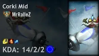 Corki Mid vs Viktor - MrRalleZ - EUW Challenger Patch 6.23