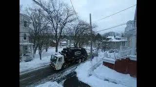 Nor'easter Snowstorm 2020 Dec. Timelapse