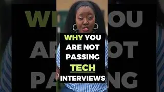 Two Underrated Reasons Why You Are Not Passing Your TECH Interview!#tech #motivation #interview