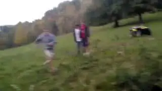 Ben hull  falls in hole