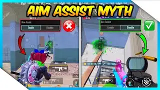 AIM ASSIST OFF vs ON GUIDE TO GET MORE HEADSHOTS IN CLOSE RANGE | PUBG MOBILE TIPS AND TRICKS