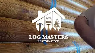 Sanding &bull; Blasting &bull; Staining | Log Masters Restoration Highlights