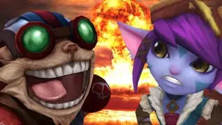 헐레벌떡 미친 폭탄마 직스 Crazy Bomber Yordle Ziggs