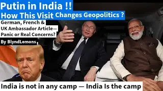 Vladimir Putin in India: Why West is Uncomfortable | Russia-India Deals, S-500, Cheap Oil Explained