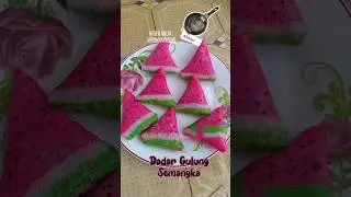 Dadar semangka #idejualan #short #shorts #berandayoutube #easyrecipe #fyp #kuebasah #dadargulung