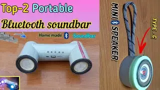 [NEW] TOP-2 mini Bluetooth speaker Soundbar Lightning System