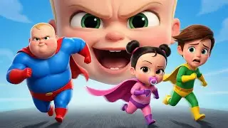 Baby Boss : Why Are These Heroes Running for Their Lives? 😱💨 | Funny Boss Baby Animation