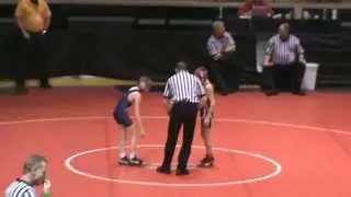 Dillon Athey 59 second pin OAC Jr. High State 2013