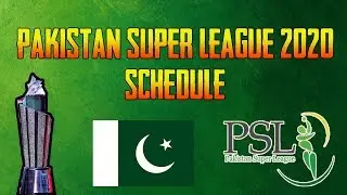 Pakistan Super League 2020 || Full Schedule || PSL Season 5 2020