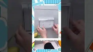Produkt-Link in den Kommentaren！ Installieren Sie diese wasserdichte Box an der Steckdose, wasserdic
