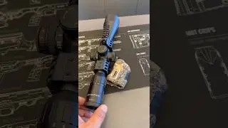 Yivli t&uuml;fek d&uuml;rb&uuml;n&uuml; MewLite 5-25x56 ve mesafe &ouml;l&ccedil;er.