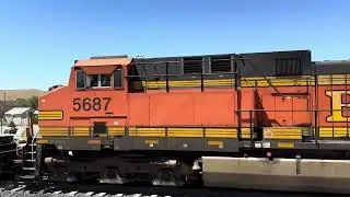 Bnsf intermodal vs impact train horn! @ImpactTrainHorns