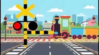 Animated Train Crossing | See the Gate in Action!