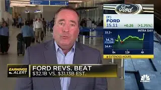 Ford beats top and bottom line, reaffirms full year guidance