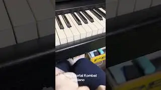 Learning how to play Mortal Kombat on piano #blind #piano#music#nerd #pianomagic ￼