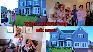 Nou pote  ELIYANAH bay Gran li / nou Ale achete dezyem kay nou /house tour