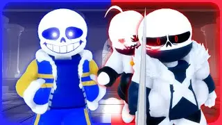 roblox# 735 [ Undertale: The Other Aus 2 ] [ Outertale Sans Rework & Upgrade , Cross Sans ]
