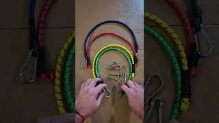 эластичные шнуры с зажимами