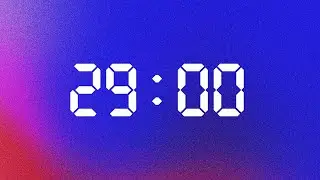 🎵 29 Minute LoFi Abstract Timer To Match Your Vibe | Lo-Fi Abstract Edition | NX 🎵🎵