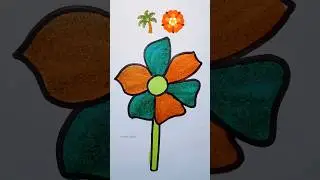 flower art #shorts #trending #viral #ytshorts